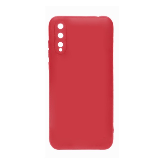 Capa de Silicone para Huawei Y8p 2020/P Smart S Vermelho